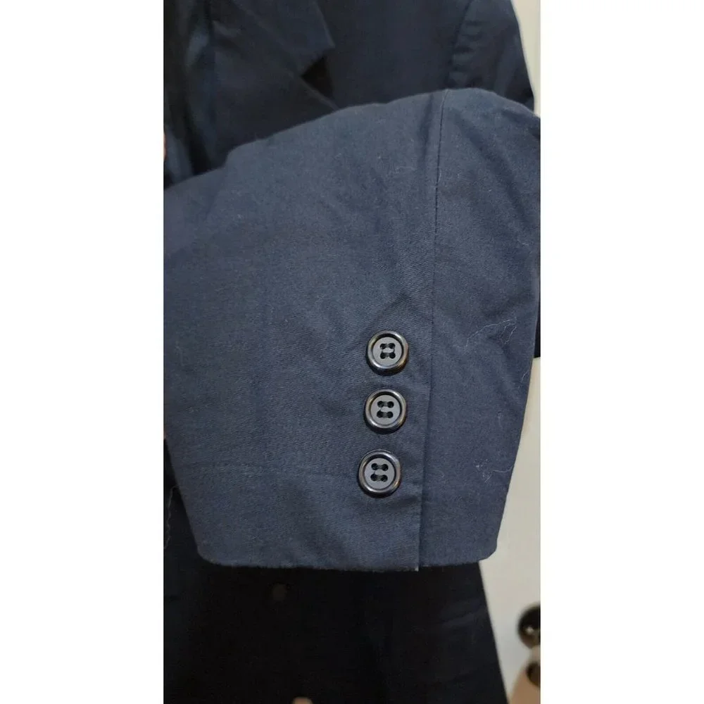VTG Brooks Brothers Brooksease Blue Blazer Sport Coat Jacket Size 41R USA Made‎